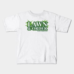 Lawn and Order Kids T-Shirt